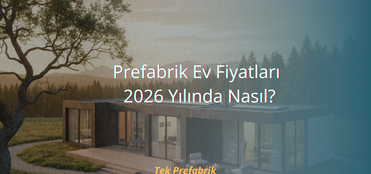 Prefabrik Ev Fiyatları 2026 Yılında Nasıl?